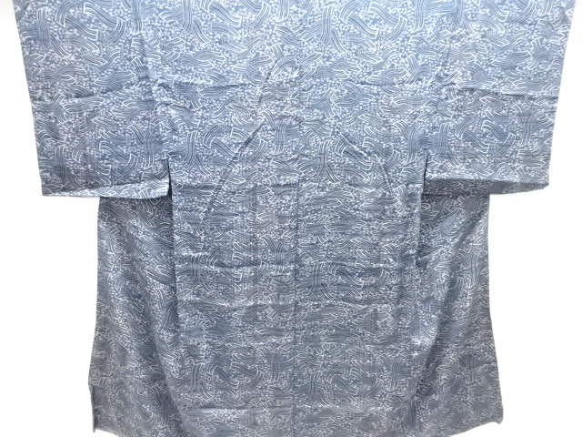 アンティーク　紋錦紗御簾模様男物長襦袢